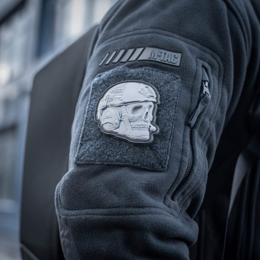 3D PATCH OPERÁTOR PRILBA LEBKA FAST PVC M-TAC GREY