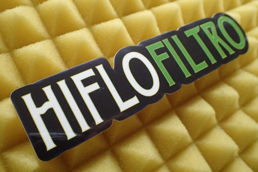 HIFLO FILTER NÁLEPKA HIFLOFILTRO 13,4 x 3,1 cm
