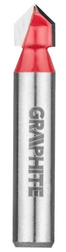 Fréza na drážky v tvare V, HM, 8 x 8 mm, stopka 8 mm