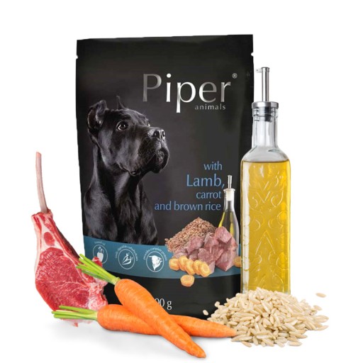 Piper Jahňacie krmivo pre psov 500g