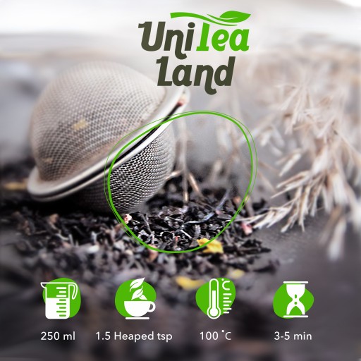 Čierny anglický čaj Earl Grey UniTea Land 100g