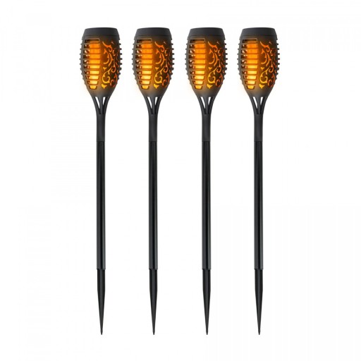Solárne záhradné svietidlo LED Torch Flame 50cm