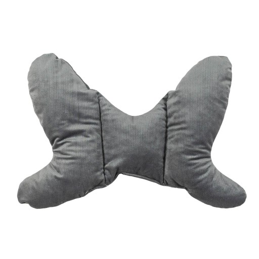 POHODLNÝ VELÚROVÝ VELUROVÝ CESTOVNÝ VANKÚŠ KOMFORTNÝ BOTTERFLY BabyUniverse 32x24cm