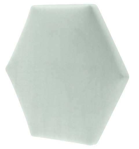 Čalúnené stenové panely 30x26, zamatové čelo
