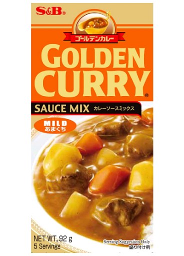 Golden Curry Mild 92g S&B jedlo