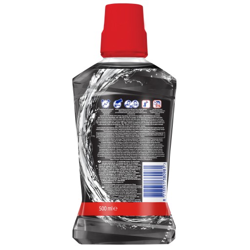 COLGATE Plax White & Charcoal ústna voda 500ml
