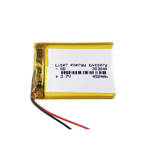 Batéria Li-Po Li-Poly 450mAh 3,7V batéria