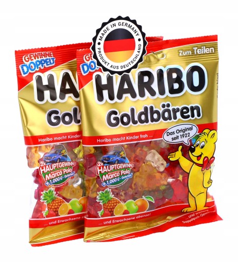 HARIBO Golden Bears ovocné želé 175 g z Nemecka