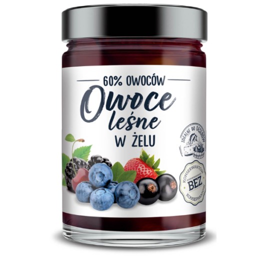 Helcom Lesné ovocie v géli, 327 ml