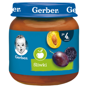 GERBER SUŠENÉ SLIVKY 125G..