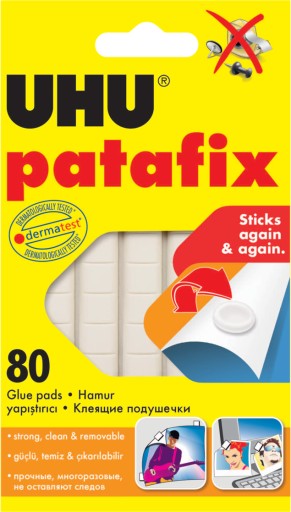 Samolepiaca montážna hmota UHU Patafix biela