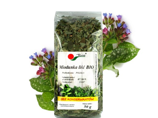 Pľúcnik škvrnitý list BIO 50g Fleece EKO CERTIFIKÁT
