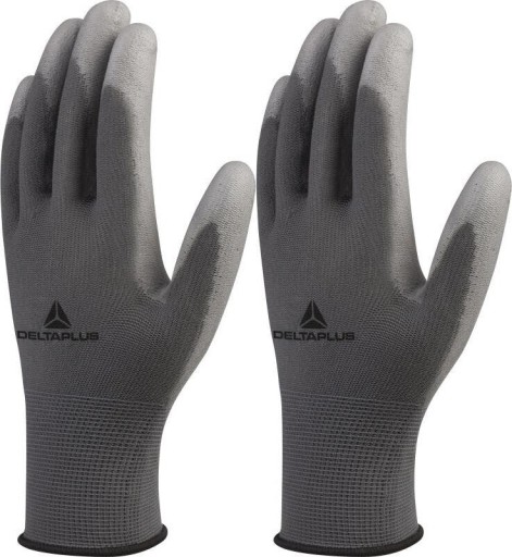 Potiahnuté rukavice Delta Plus VE702GR, veľkosť 6 x 2