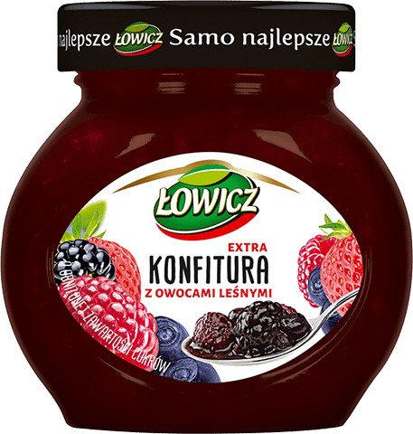 ŁOWICZ Džem z lesného ovocia 240 g