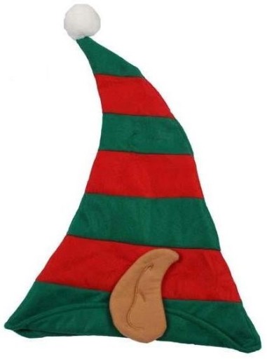 Elfský klobúk Elf s ušami Elf Santa's Helper Holidays Christmas