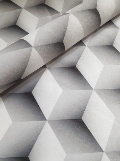 Poťahová látka, zamatový materiál, kocky s potlačou