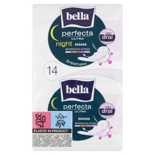 BELLA PERFECTA HYDRAULICKÉ VLOŽKY (7) 1+1 50% NIGHT SILKY DR