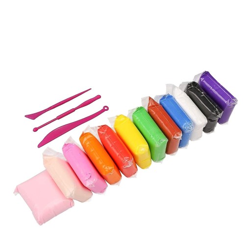 PLASTICINE SENSO CLAY POLYMER FOAM 12 ks