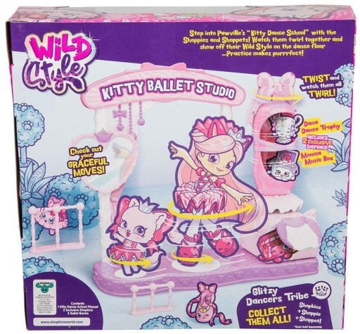 Formatex SHP56704 figúrky Shopkins Sezóna 9 Wild DANCE STUDIO XL SET