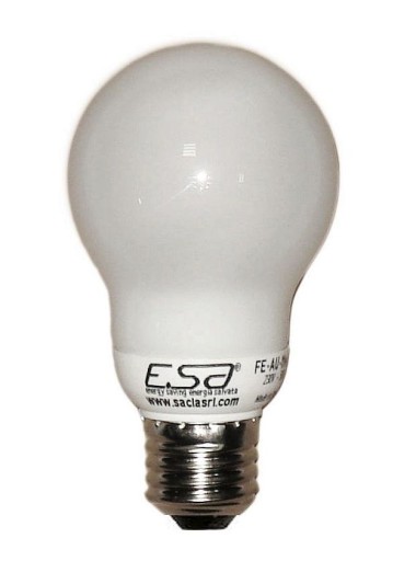 E27 úsporná žiarovka 20W 1100L ohrev 2700K