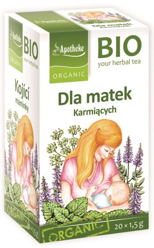 Čaj pre dojčiace mamičky BIO 20x1,5g - Apotheke