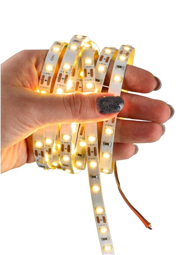 LED pásik 4,8W 12V 1m SMD 2835 Pre osvetlenie nábytku 3 farby 8mm š.