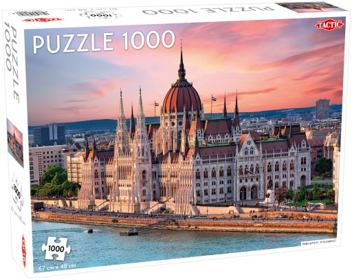 Taktika PUZZLE Parlament v Budapešti 1000 dielikov