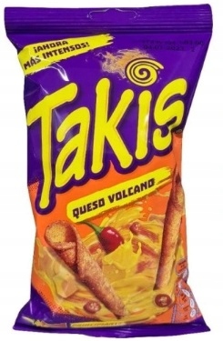 1x 90g čipsy TAKIS Queso sopky
