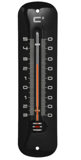 Teplomer do chladničky Čierny -30 až +50 20cm XL kovový c