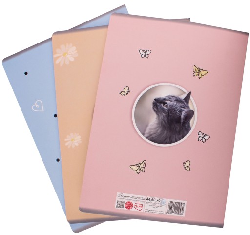 KONTROLOVANÝ ŠKOLSKÝ ZÁPISNÍK SWEET PETS A4/60K REXUS