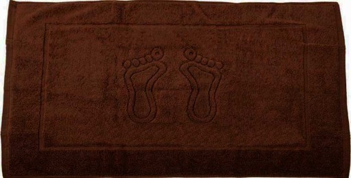 ROSA uterák na nohy, nohy, HNEDÝ HOTELOVÝ KOBEREC, chodidlo 650g
