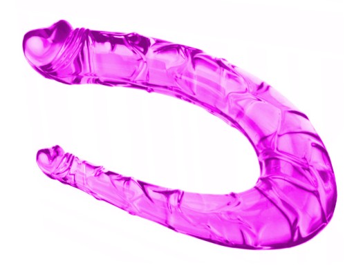 DVOJITÝ DILDO ANÁLNA A VAGINÁLNA PENETRÁCIA