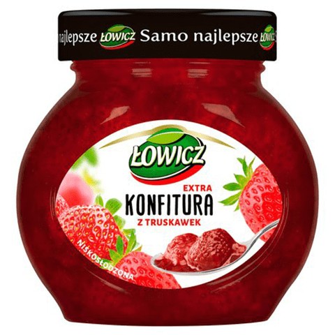 ŁOWICZ Jahodový džem 240g