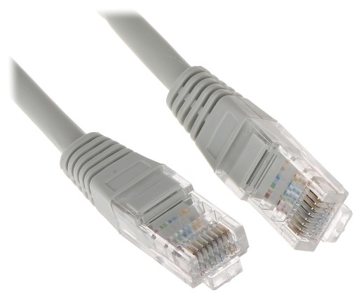 Patchcord RJ45/1.0-GREY kat.5e UTP sivý 1m