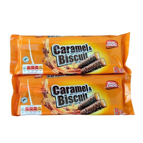 Karamelové sušienky Twix Dve balenia po 10 tyčinkách Twix