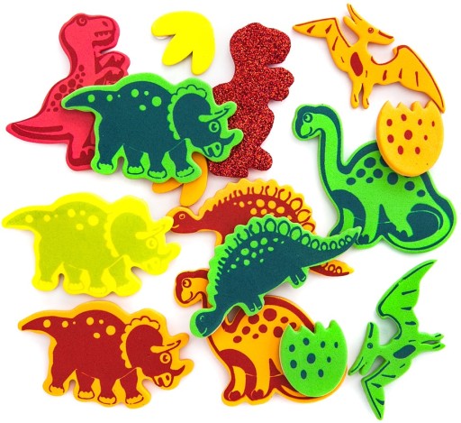 DINOSAURS PENOVÉ NÁLEPKY 26 KS