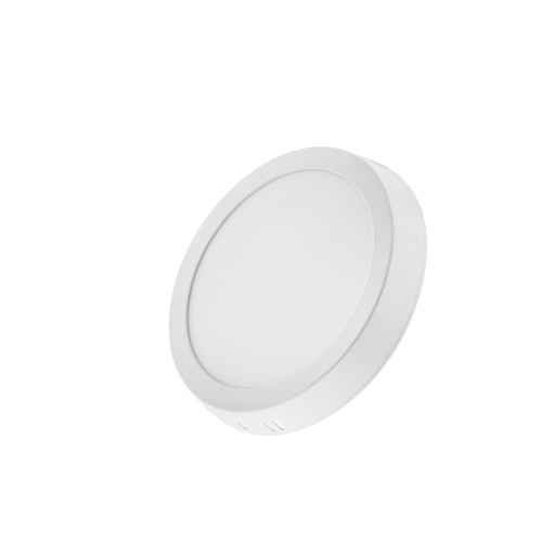 POVRCHOVÝ okrúhly LED stropný panel PANEL 12W 1080lm Nebliká CCD SLIM