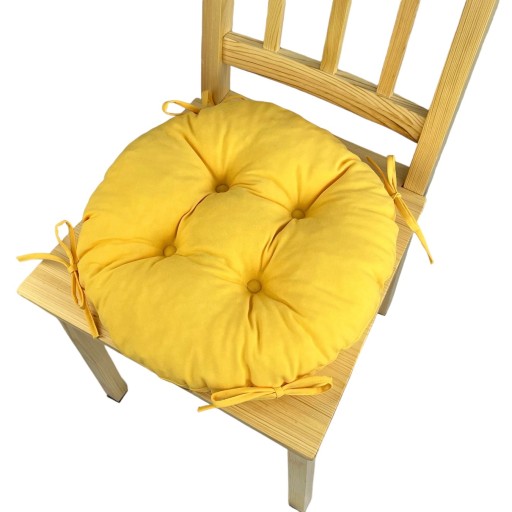Podsedák na stoličku 35cm ŽLTÝ KRUH