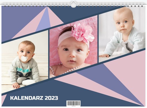 Fotokalendár A3 HORIZONTAL Dátumy vašich fotografií 13 strán.