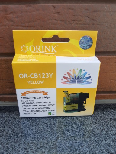 Atrament Orink LC123Y pre Brother LC 123 YELLOW Poznań