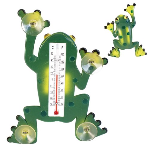 Vonkajší okenný teplomer FROG do prísaviek na okno