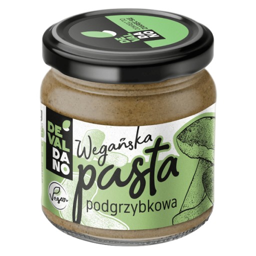 Vegánska hubová pasta 180g Devaldano