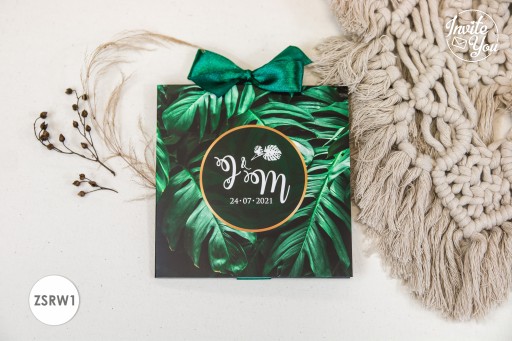 Svadobné oznámenia na svadbu monstera wedding ZSRW 1