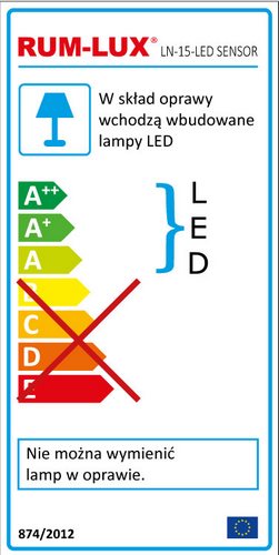 Mini LED nočná lampa LN-15 LED senzor do zásuvky