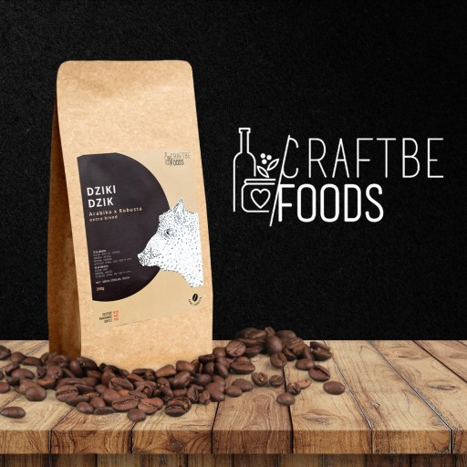 ČERSTVÉ PRAŽENÉ DIVOKÁ KÁVA CRAFTBE 250G