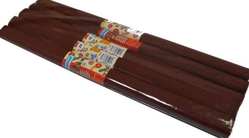 CRIPPED Tissue Paper DARK BROWN NO.28 1 ks. diagram