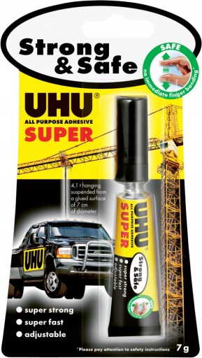 Univerzálne lepidlo UHU Strong & Safe 7g