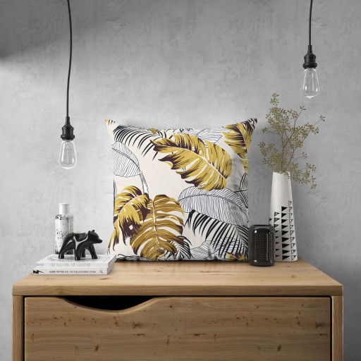 PLÁŠKA NA VANKÚŠ listy MONSTER's 50x50 JASIEK 054