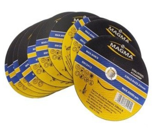 Oceľový rezací kotúč na kov 1 ks 230 x 2,0 kotúče 230 mm M-MAG kov
