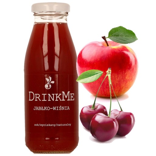 Jablčná čerešňová šťava čerešňová šťava Drinkme 250ml